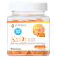 Youtheory Vitamin K2D3 Zero Sugar Gummies – Peach Flavor (60 Gummies )