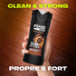 Axe Hair 3 In 1 Shampoo Conditioner Body Wash Dark Temptation Clean All Over 473 ml