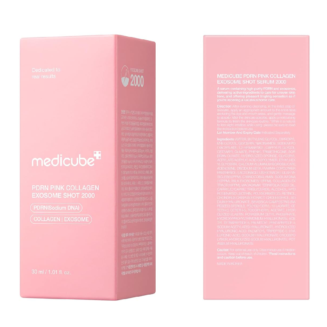 Medicube PDRN Pink Collagen Exosome Shot Serum 30ml