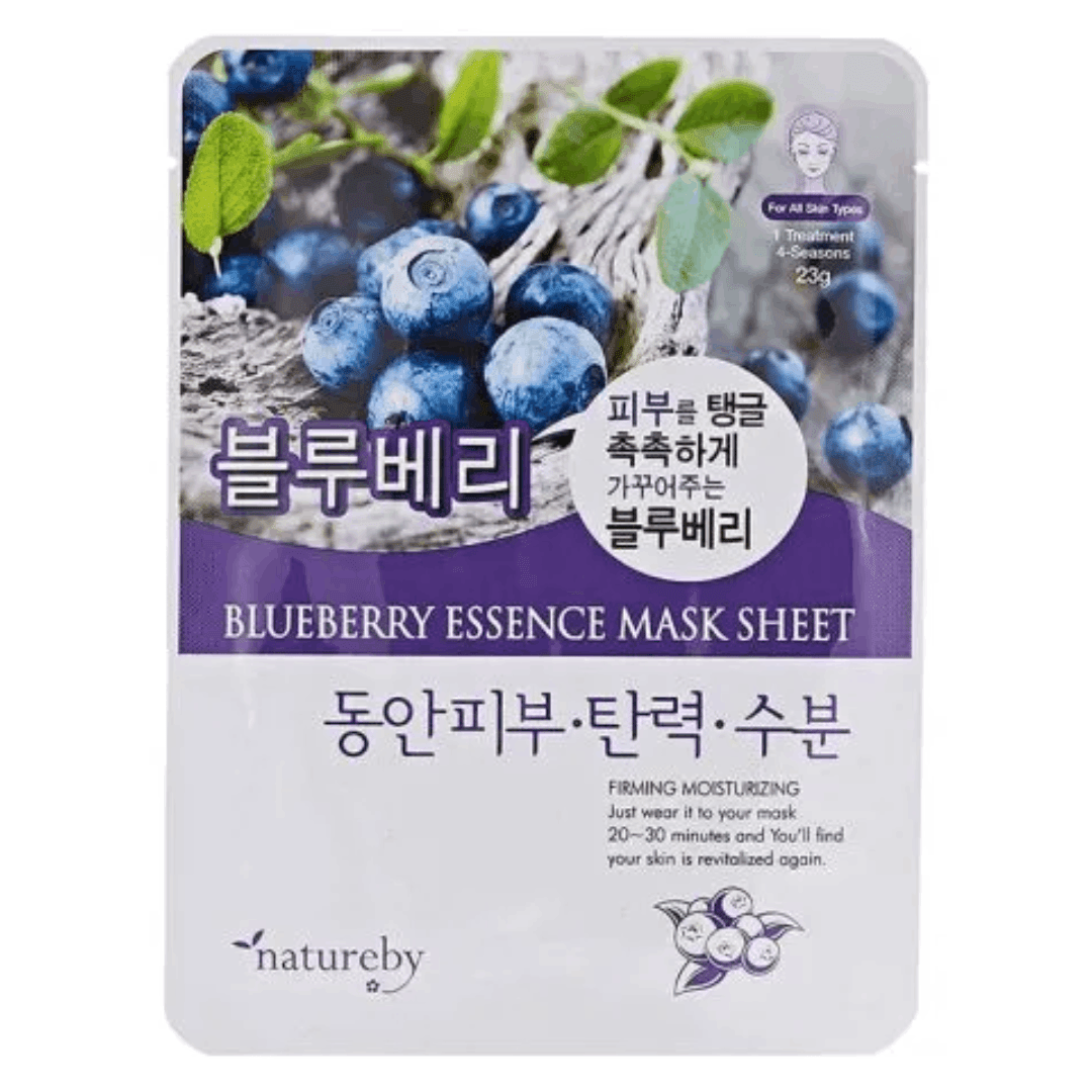 Natureby Blueberry Essence Mask Sheet – 1 Pcs