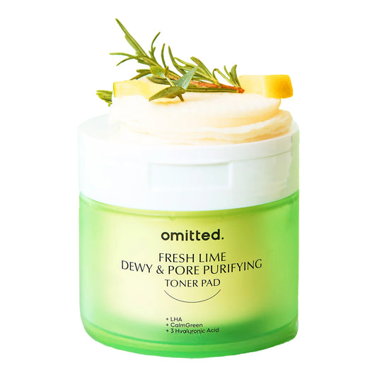 Omitted Fresh Lime Pore Purifying Toner Pads 70ea (160ml)