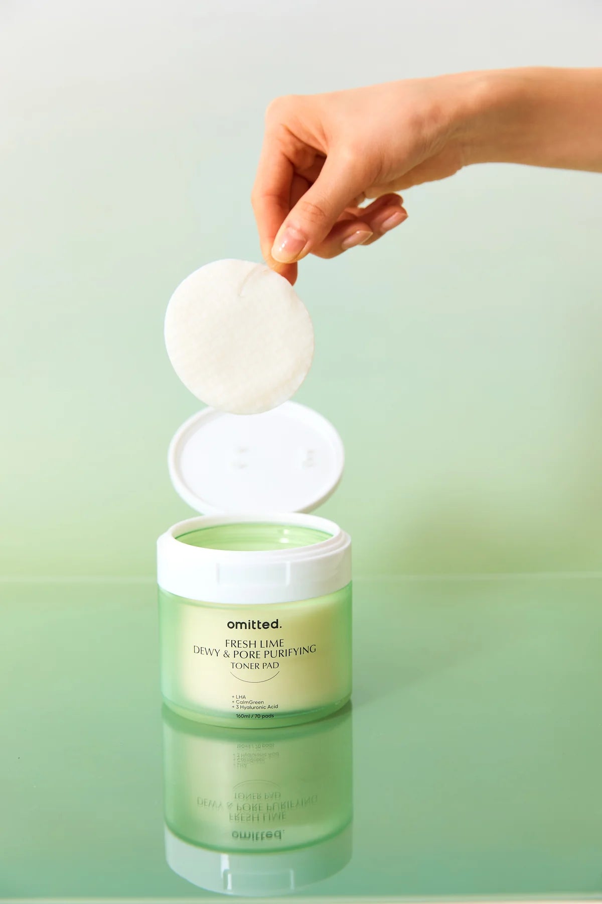 Omitted Fresh Lime Pore Purifying Toner Pads 70ea (160ml)