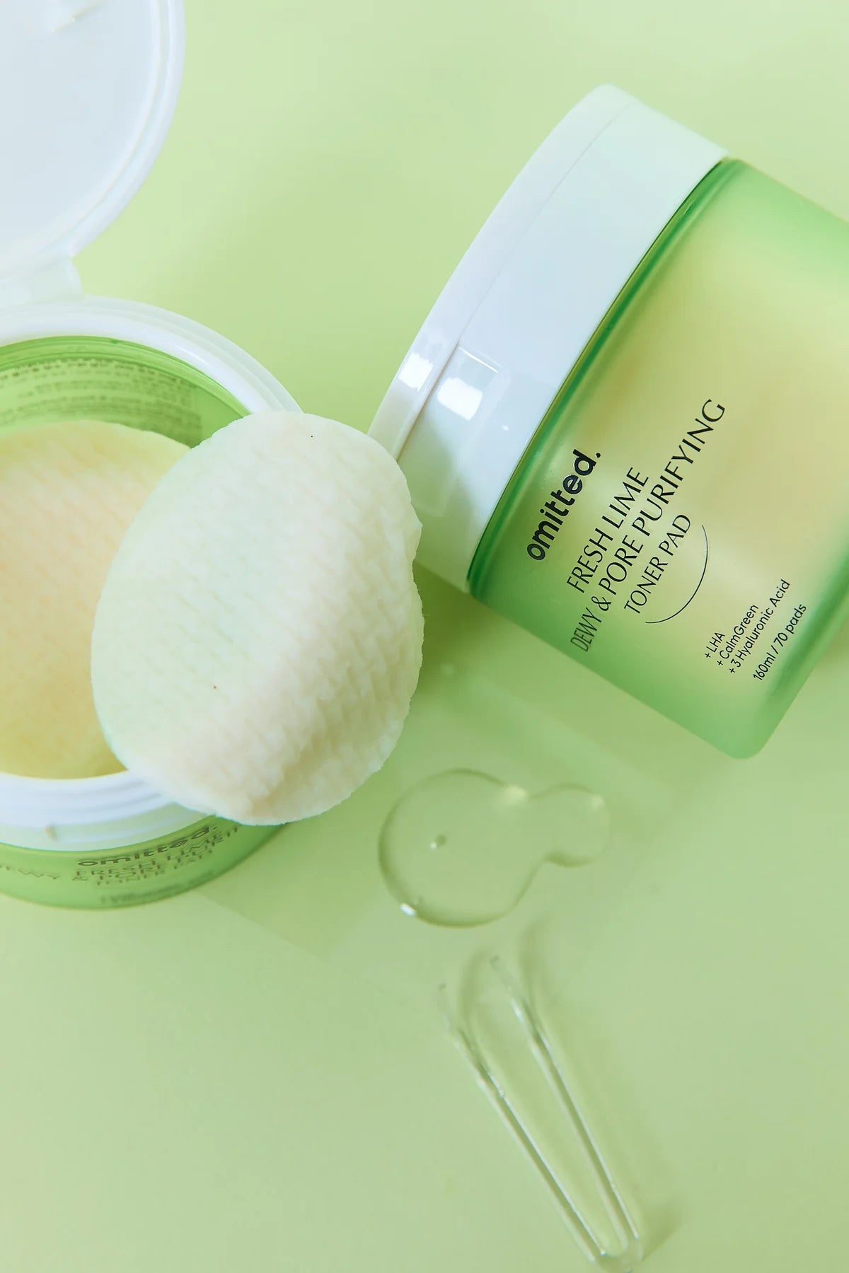 Omitted Fresh Lime Pore Purifying Toner Pads 70ea (160ml)
