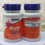 Now Foods Biotin 1000 mcg 100 Veg Capsules - Image 3
