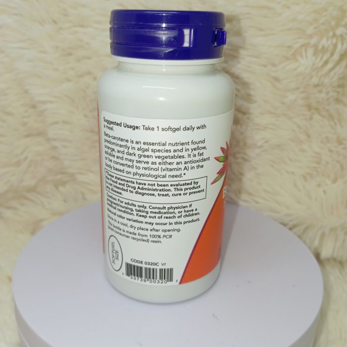 Now Foods Beta Carotene - Image 4