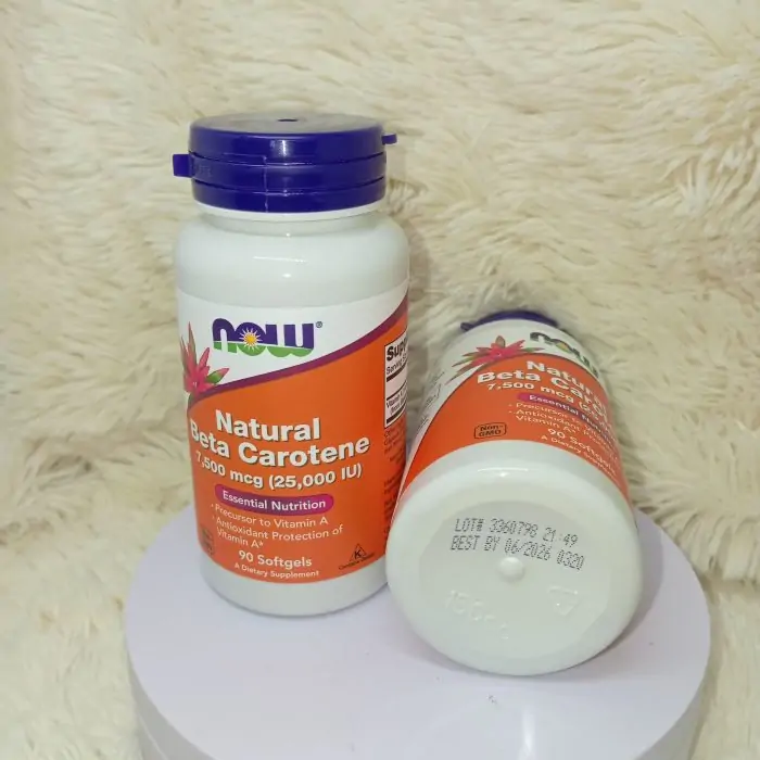 Now Foods Beta Carotene - Image 3