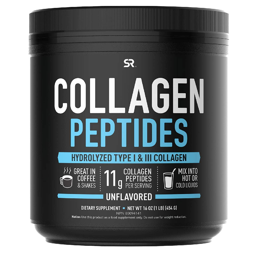 Collagen Peptides Powder Hydrolyzed for Better Collagen Absorption Non-GMO Verified Certified Keto Friendly and Gluten Free Unflavored