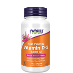Now Foods Vitamin D-3 1000 IU 180Softgels