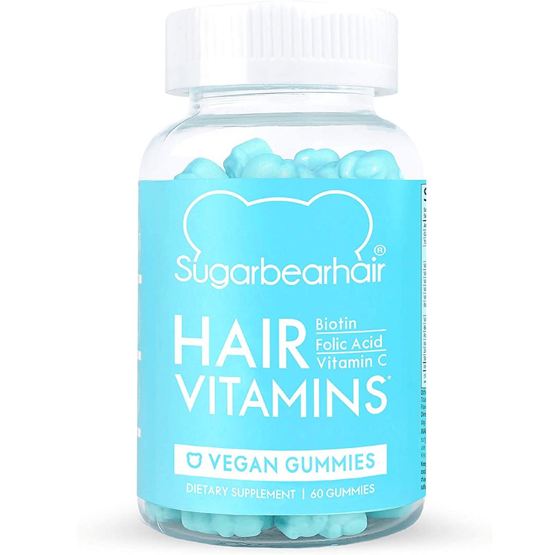 SugarBearHair Vitamins, Vegan Gummy Hair Vitamins with Biotin, Vitamin D,  Vitamin B-12, Folic Acid, Vitamin A (1 Month Supply) | Liberty Store
