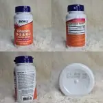 Now Foods Vitamin D-3 & K-2 120Veg Capsules - Image 2