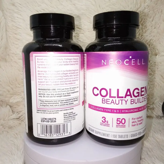 Neocell, Collagen Beauty Builder 150 Tablets 50 Servings (Package May Vary) - Image 2