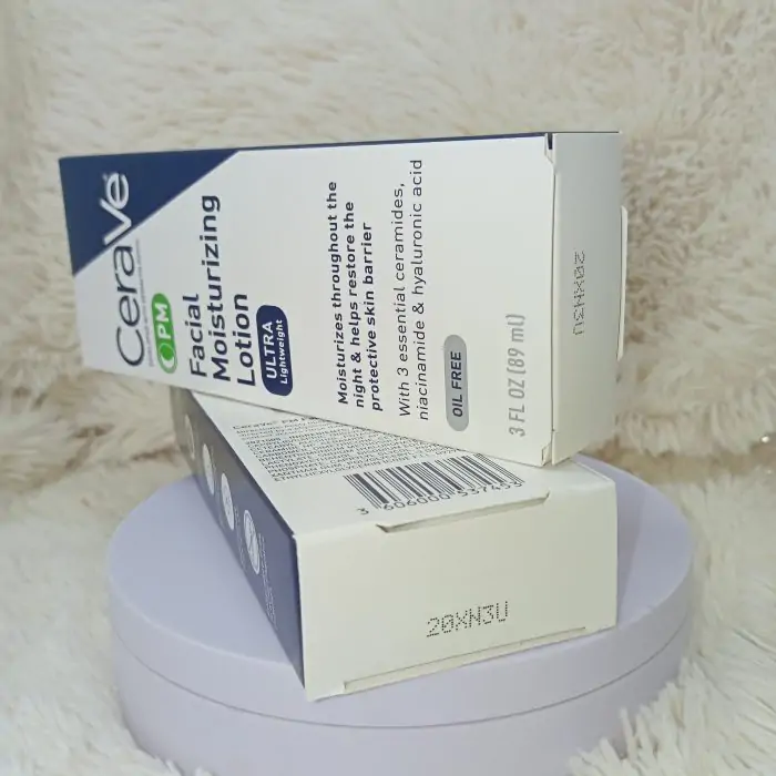 CeraVe PM Facial Moisturizing Lotion for Women & Men 89ml - Image 4