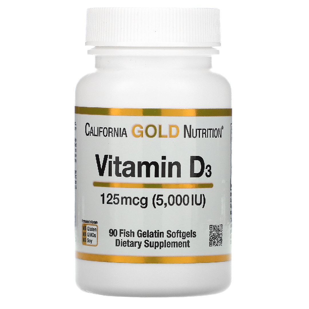 California Gold Nutrition Vitamin D3