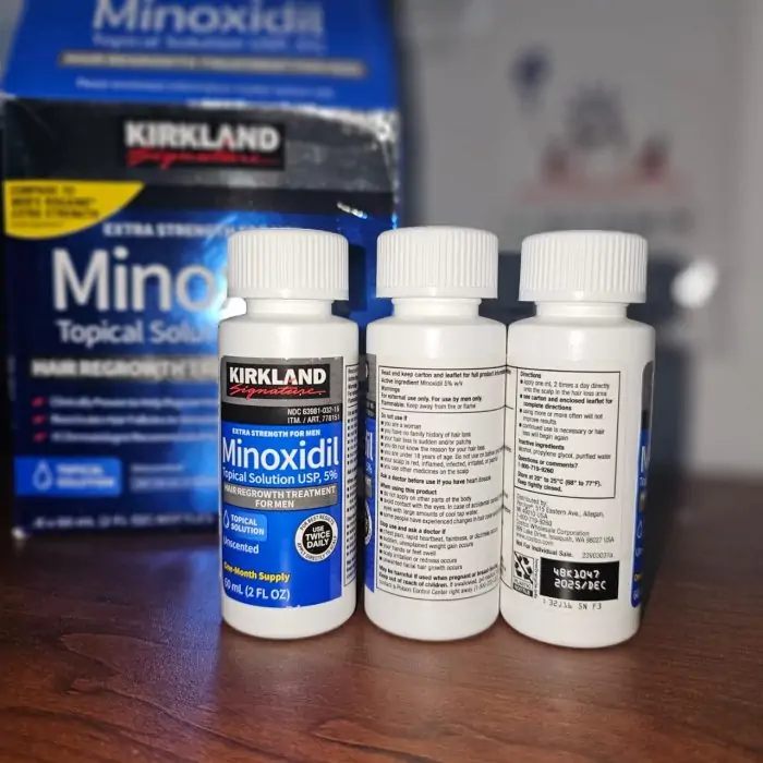 6 Months Kirkland Minoxidil 5% Extra Strength Hair Loss Regrowth Treatment Men - Image 3