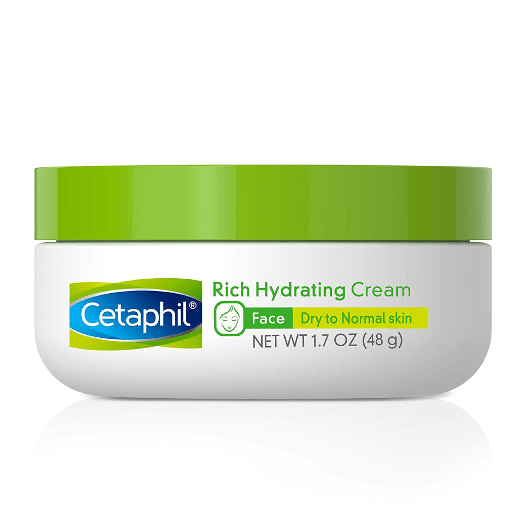 CETAPHIL Rich Hydrating Cream for Face | With Hyaluronic Acid
