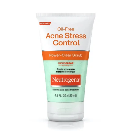 Neutrogena Oil-Free Acne Stress Control Power-Clear Facial Scrub
