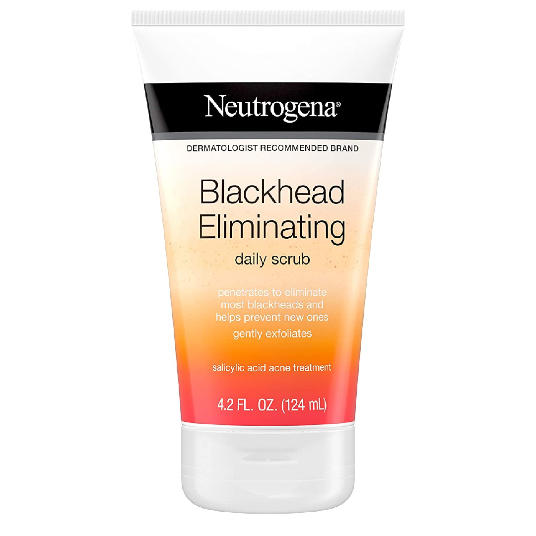 Neutrogena Blackhead Eliminating Daily Facial Scrub With Salicylic Acid Acne Medicine