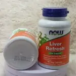 Now Foods, Liver Refresh, 90 Veg Capsules - Image 3