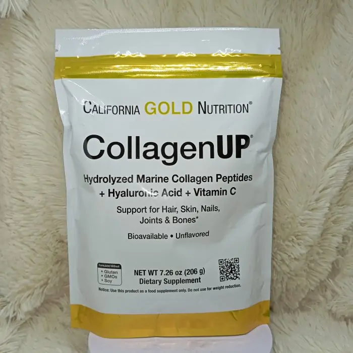 California Gold Nutrition, CollagenUP, Marine Hydrolyzed Collagen + Hyaluronic Acid + Vitamin C, Unflavored - Image 6