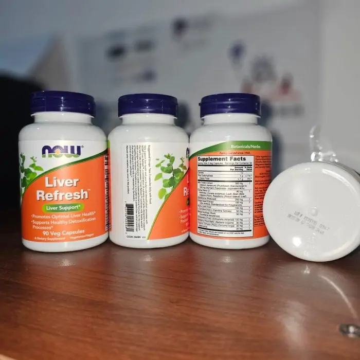 Now Foods, Liver Refresh, 90 Veg Capsules - Image 2