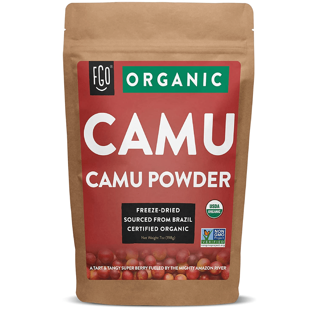 Organic Freeze-Dried Camu Powder | 7oz Resealable Kraft Bag