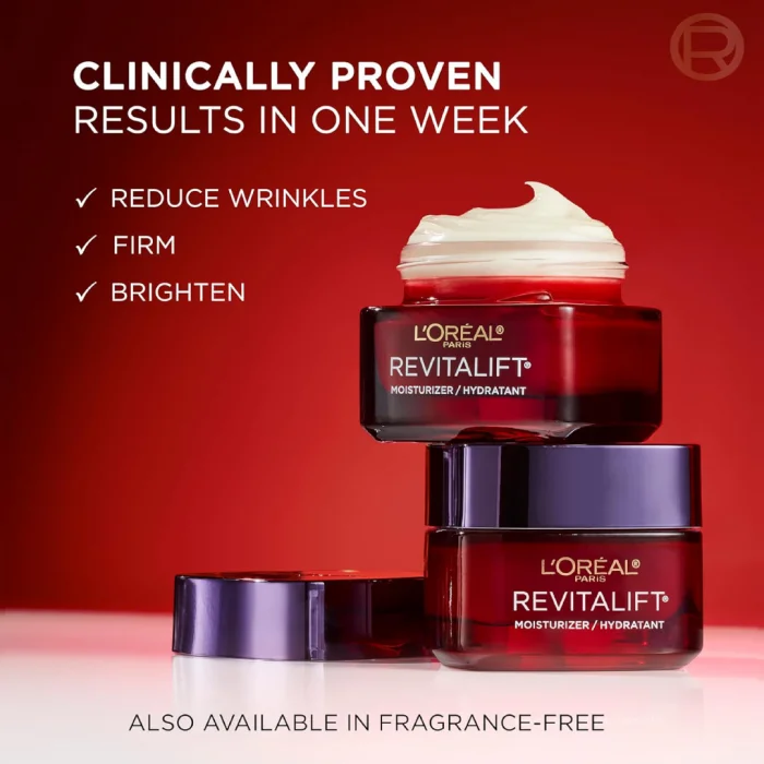 L'Oreal Paris Revitalift Triple Power Anti-Aging Face Moisturizer, 1.7 Oz - Image 3
