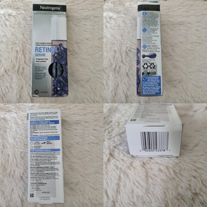Neutrogena Rapid Wrinkle Repair Retinol Face Serum Capsules - Image 2