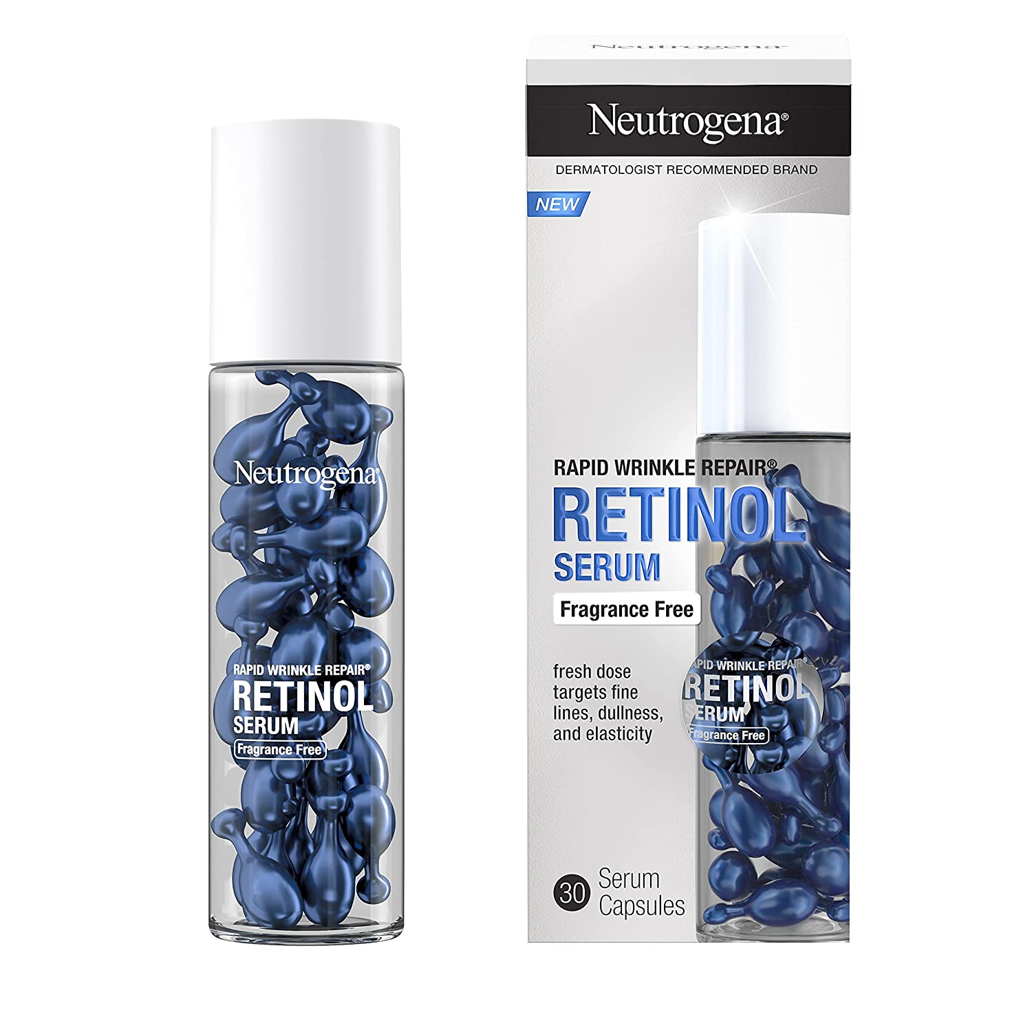 Neutrogena Rapid Wrinkle Repair Retinol Face Serum Capsules