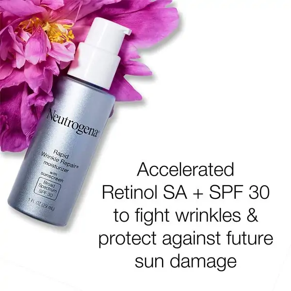 Neutrogena Rapid Wrinkle Repair Retinol Anti-Wrinkle Moisturizer with SPF 30 Sunscreen - Image 6