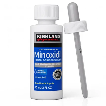 Kirkland Signature Minoxidil 5% Extra Strength Hair Regrowth Topical Solution