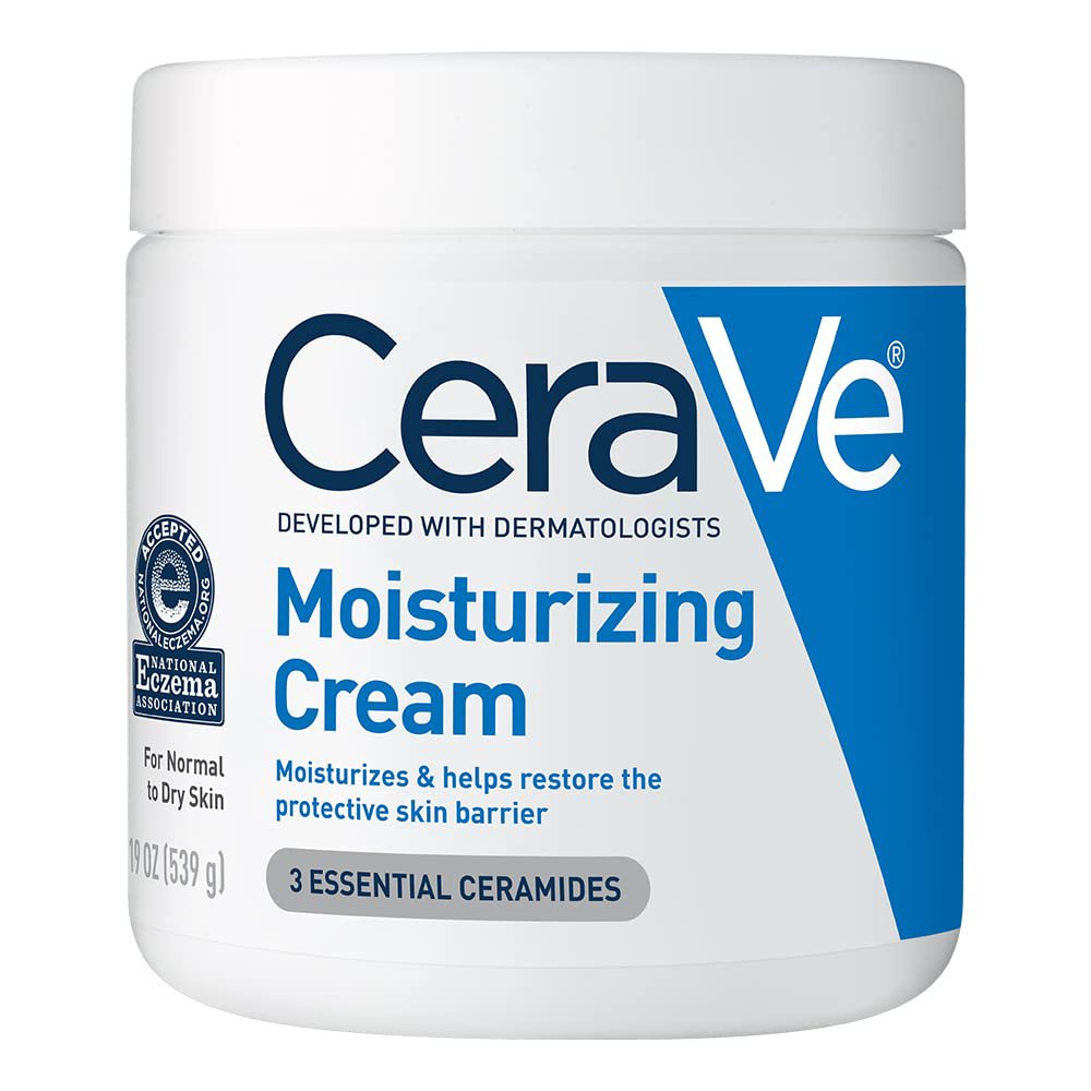 CeraVe Moisturizing Cream | Body and Face Moisturizer for Dry Skin |