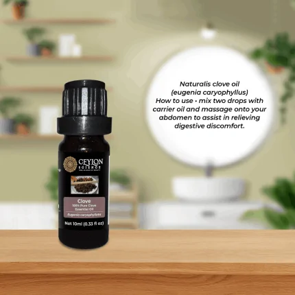 Ceylon Science 100% Pure Clove Essential Oil Therapeutic Grade 10ml