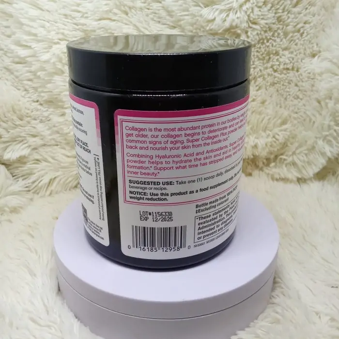 NeoCell, Super Collagen Plus with Vitamin C & Hyaluronic Acid 12g 15 Servings  6.9 oz (195 g) - Image 6