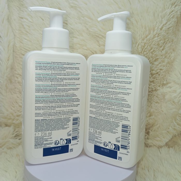 CeraVe Blemish Control Face Cleanser with 2% Salicylic Acid & Niacinamide for Blemish-Prone Skin 236ml  (Language may Vary) - Image 9