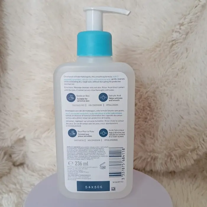 Cerave SA Smoothing Cleanser  236ml ( Language may vary) - Image 2