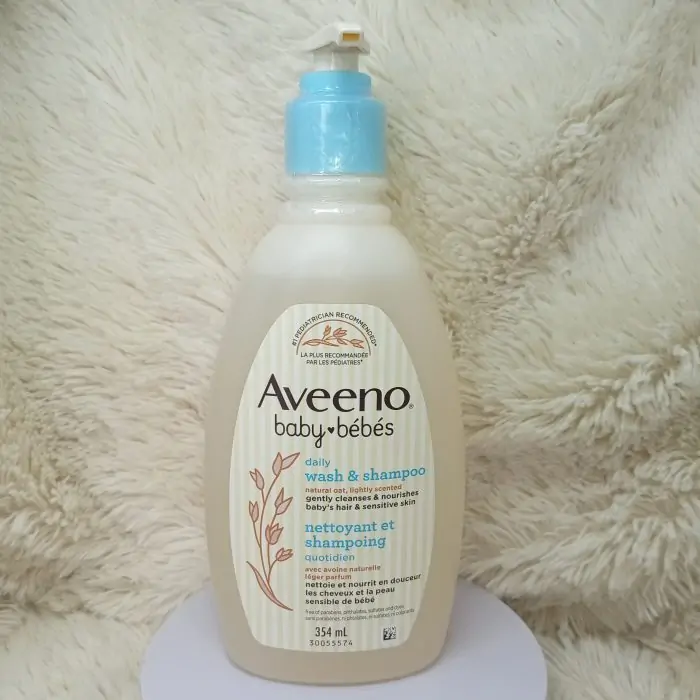 Aveeno Baby Wash & Shampoo 354ml - Image 6