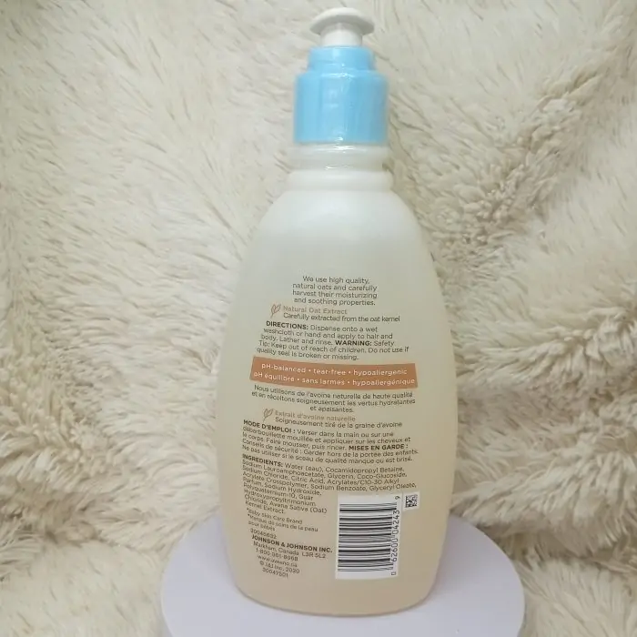 Aveeno Baby Wash & Shampoo 354ml - Image 4