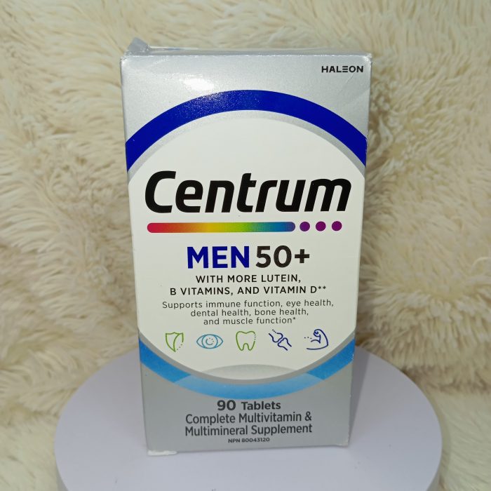 Centrum Men 50+ Multivitamins 90 Tablets - Image 3