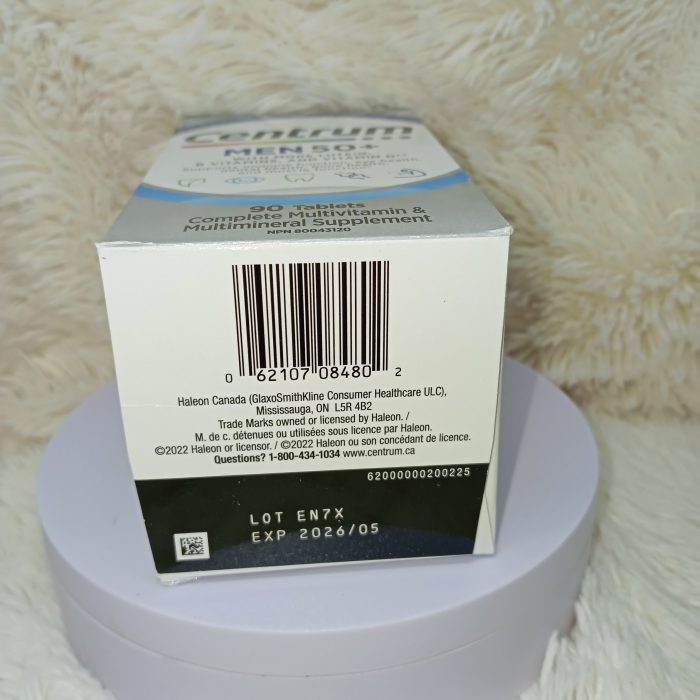 Centrum Men 50+ Multivitamins 90 Tablets - Image 5