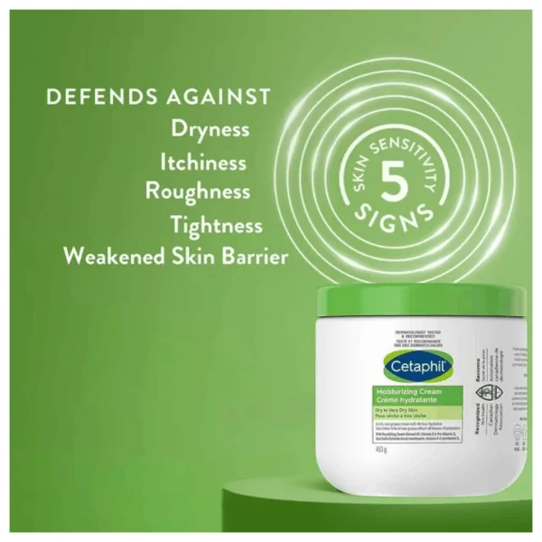 Cetaphil Moisturizing Cream | Non-Greasy 453g - Image 2