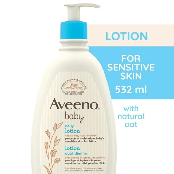 Aveeno Baby Daily Lotion 532ml - Image 1