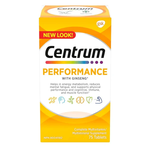 ( Discounted Product ) Centrum Supplement Performance, 75 Tablets - Image 1