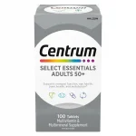 (Discounted Product ) Centrum Select Essentials 50+ Multivitamin | Complete Daily Nutritional Support | 100 Tablets