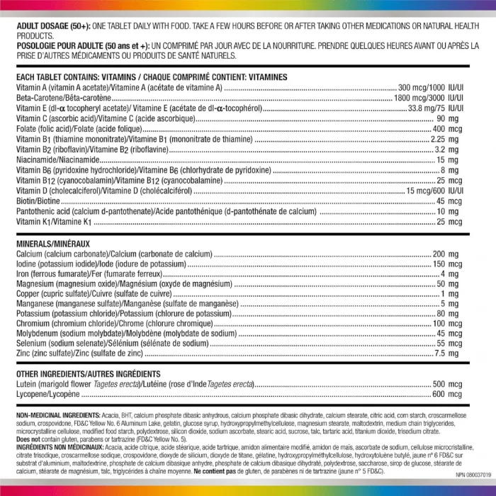 (Discounted Product ) Centrum Select Essentials 50+ Multivitamin | Complete Daily Nutritional Support | 100 Tablets - Image 2