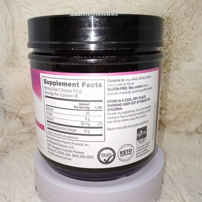 NeoCell Super Collagen Powder Unflavored 10g 40servings 14 Oz - Image 14