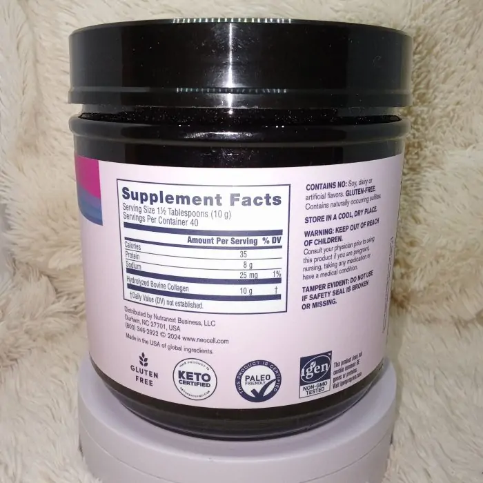 NeoCell Super Collagen Powder Unflavored 10g 40servings 14 Oz - Image 10