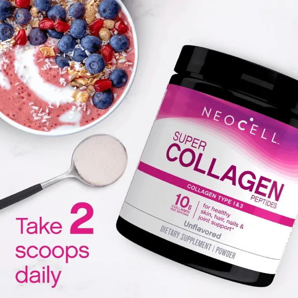 NeoCell Super Collagen Powder Unflavored 10g 40servings 14 Oz - Image 7