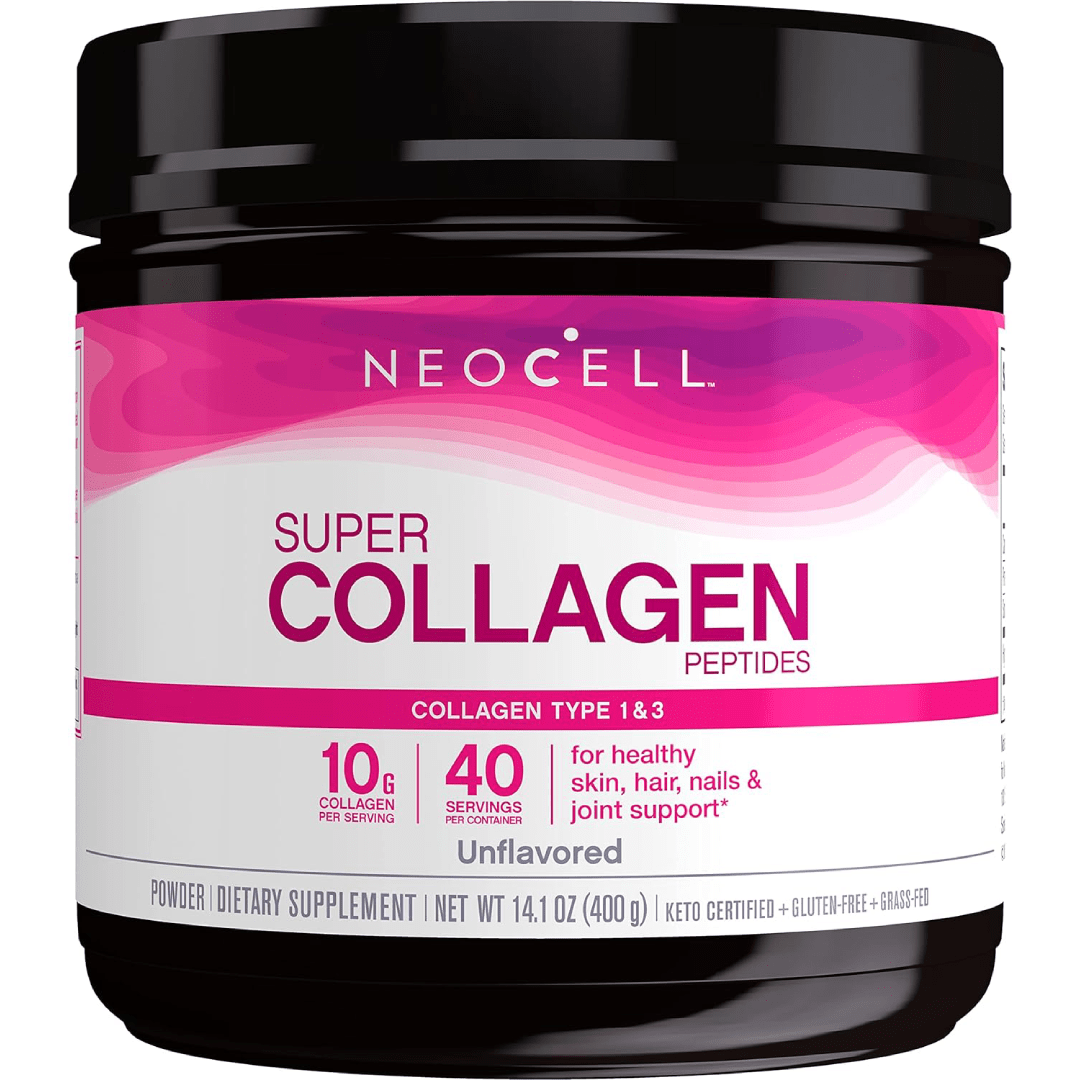 NeoCell Super Collagen Powder Unflavored 10g 40servings, 14 Oz