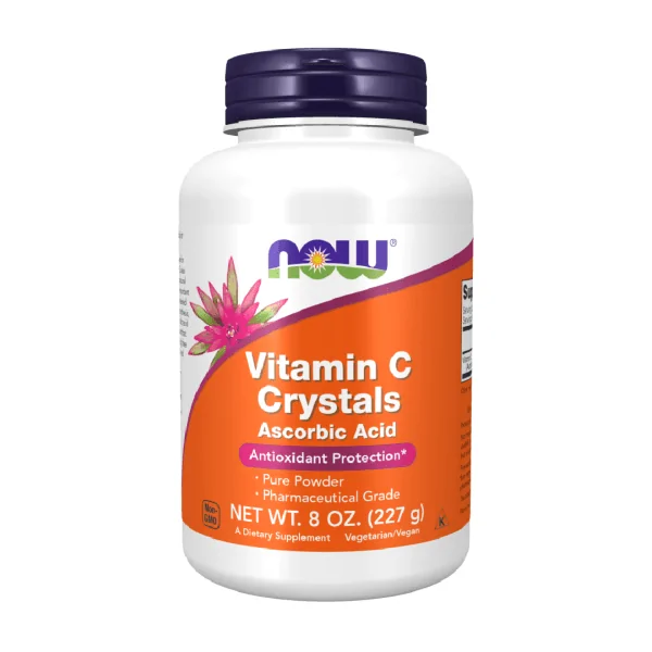 Now Foods Vitamin C Crystals Powder 227g - Image 1