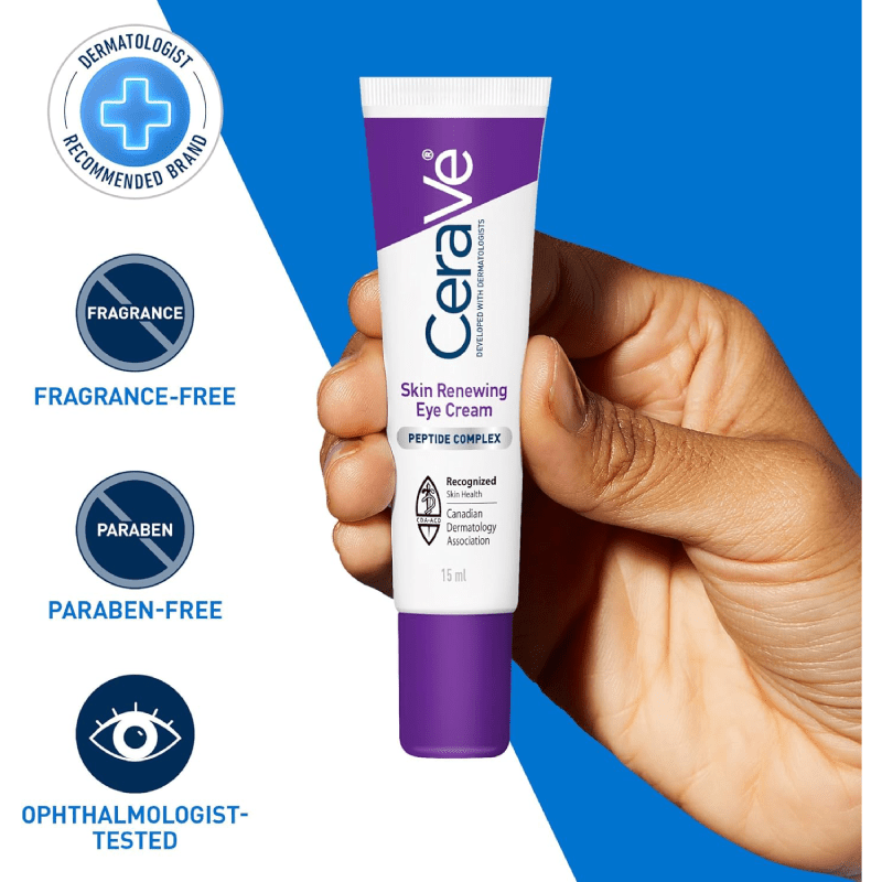 CeraVe Eye Cream, Fragrance-Free, 15 mL